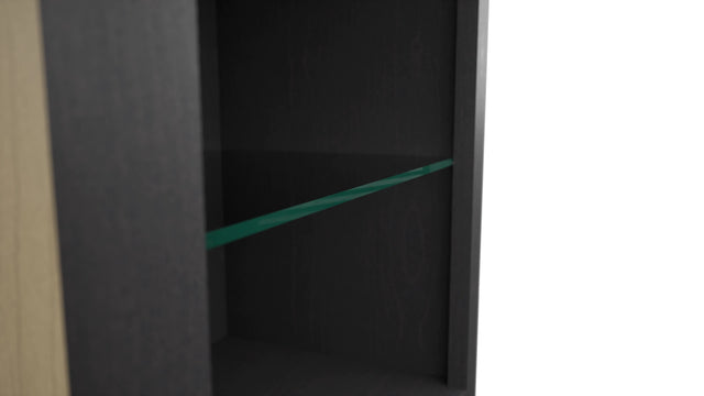 Fabuwood Cobblestone NDW1830 Wall Standard No Door Cabinet, Detail View