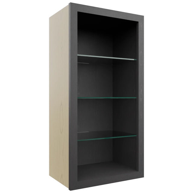 Fabuwood Cobblestone NDW1836 Wall Standard No Door Cabinet, Front View