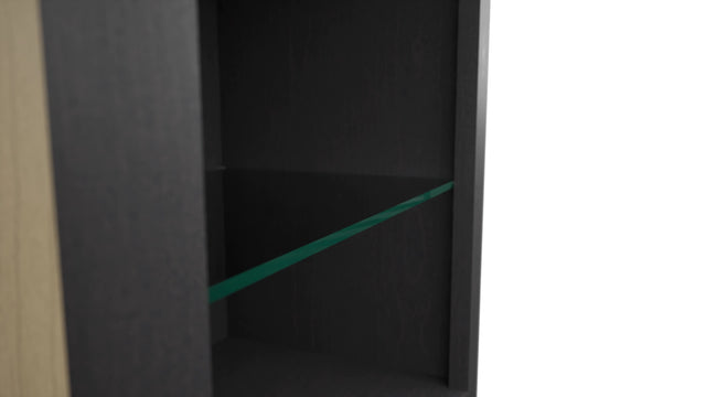 Fabuwood Cobblestone NDW1836 Wall Standard No Door Cabinet, Detail View