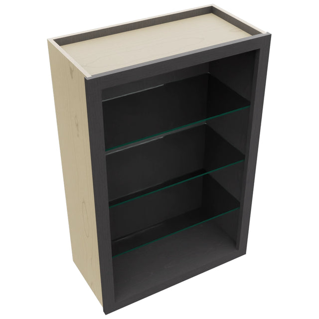 Fabuwood Cobblestone NDW2436 Wall Standard No Door Cabinet, Top View
