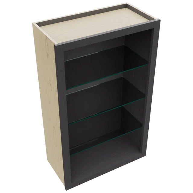 Fabuwood Cobblestone NDW2439 Wall Standard No Door Cabinet, Top View