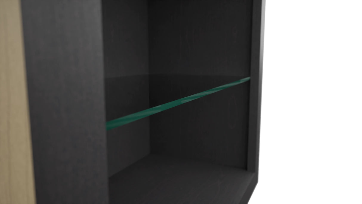 Fabuwood Cobblestone NDW2439 Wall Standard No Door Cabinet, Detail View