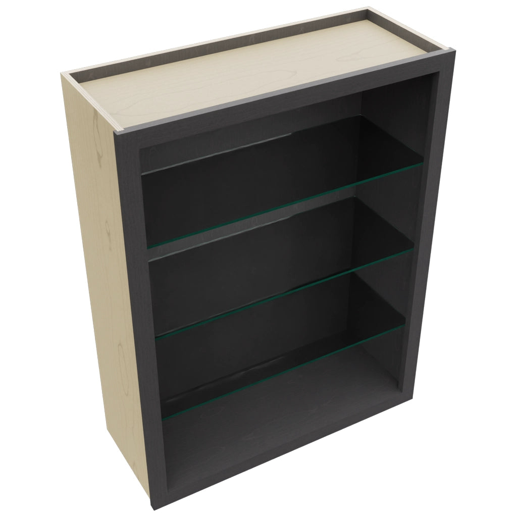 Fabuwood Cobblestone NDW3039 Wall Standard No Door Cabinet, Top View