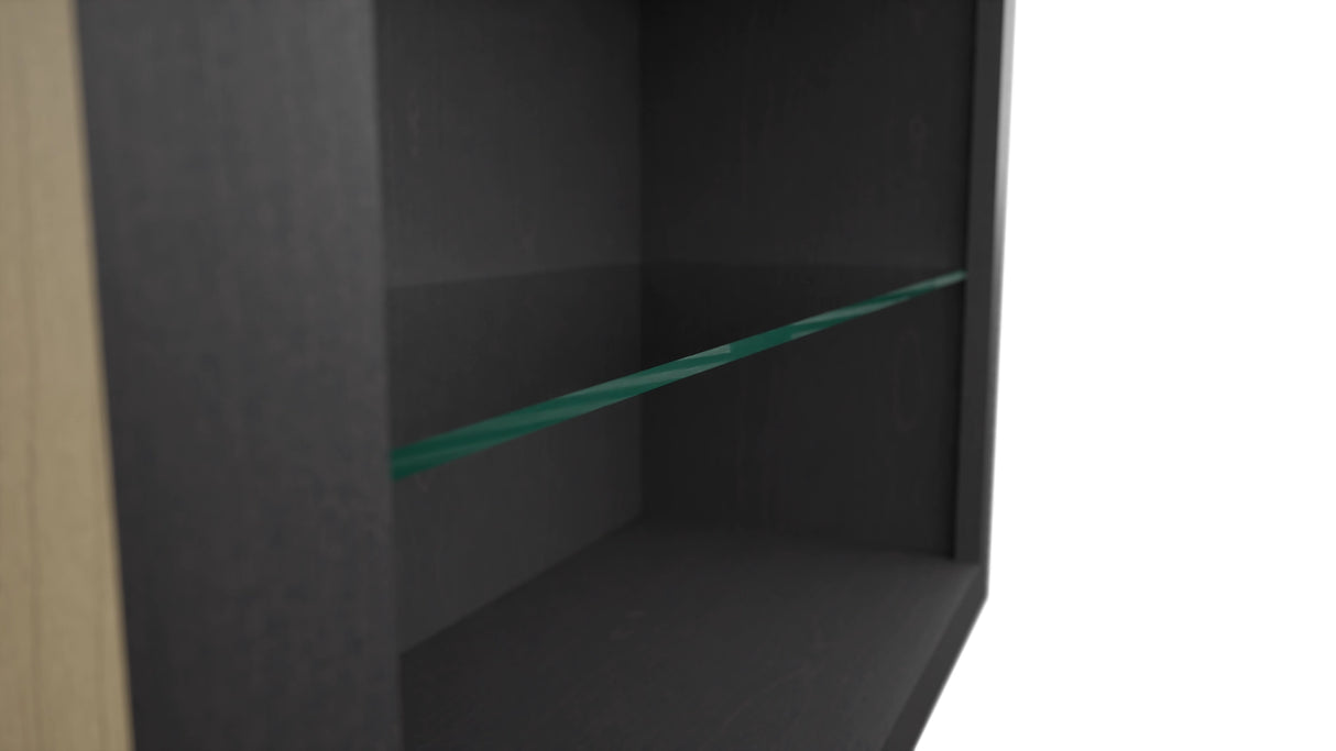 Fabuwood Cobblestone NDW3039 Wall Standard No Door Cabinet, Detail View