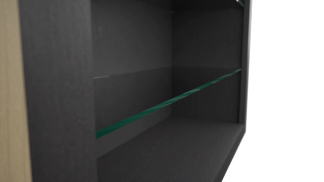 Fabuwood Cobblestone NDW3636 Wall Standard No Door Cabinet, Detail View