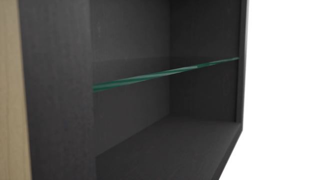 Fabuwood Cobblestone NDW3642 Wall Standard No Door Cabinet, Detail View