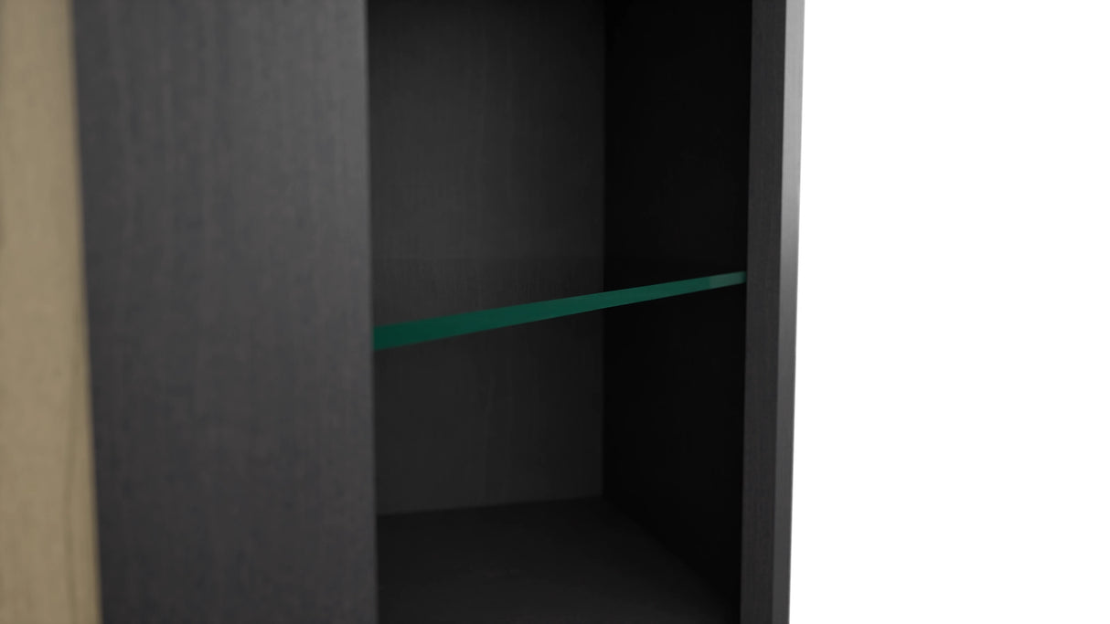 Fabuwood Cobblestone NDWDC2439 Wall Corner Diagonal No Door Cabinet, Detail View