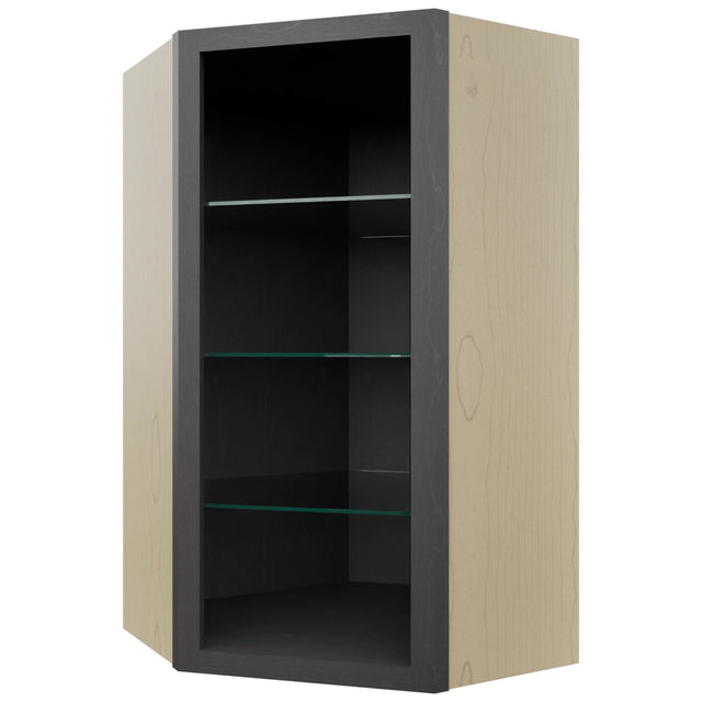 Fabuwood Cobblestone NDWDC2442 Wall Corner Diagonal No Door Cabinet, Front View