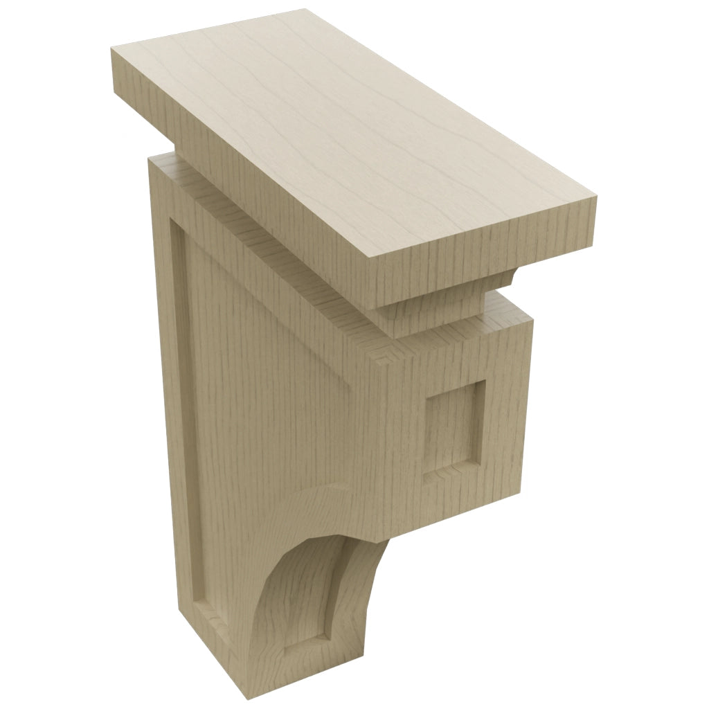 Fabuwood Desert Oak CMCB Corbel, Top View
