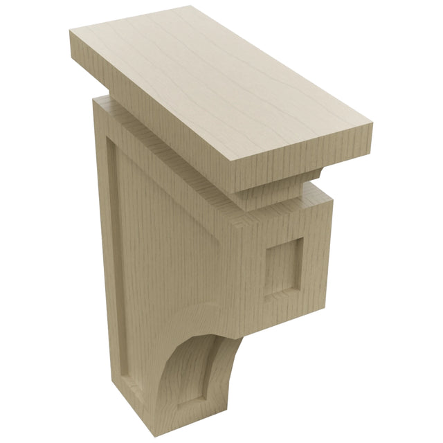 Fabuwood Desert Oak CMCB Corbel, Top View