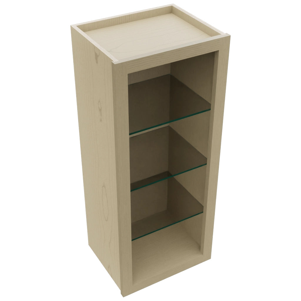 Fabuwood Desert Oak NDW1536 Wall Standard No Door Cabinet, Top View