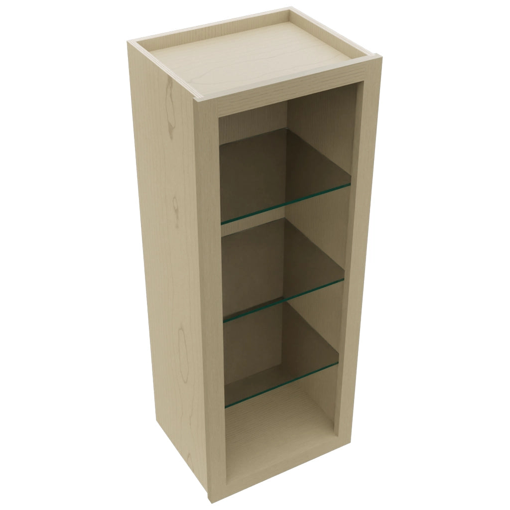 Fabuwood Desert Oak NDW1539 Wall Standard No Door Cabinet, Top View