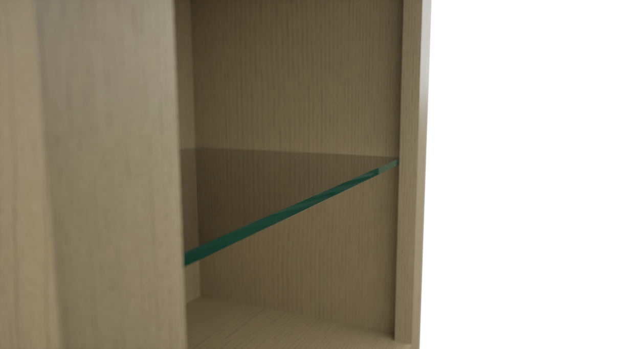 Fabuwood Desert Oak NDW1836 Wall Standard No Door Cabinet, Detail View