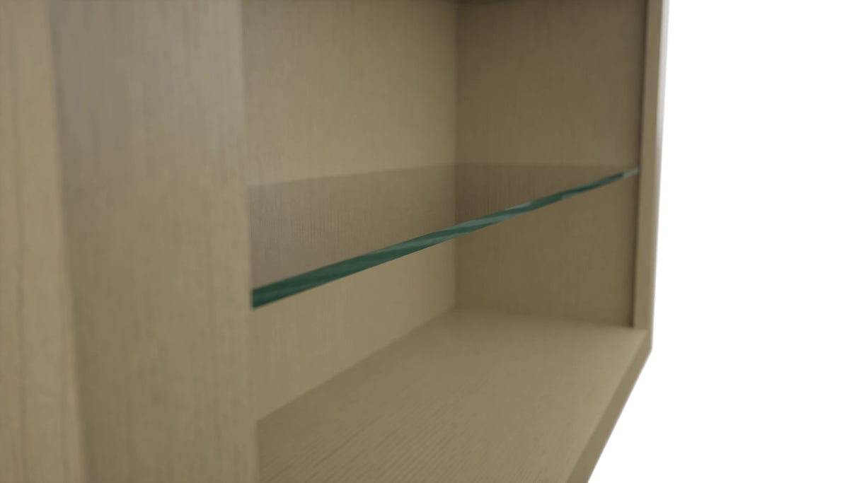 Fabuwood Desert Oak NDW3639 Wall Standard No Door Cabinet, Detail View
