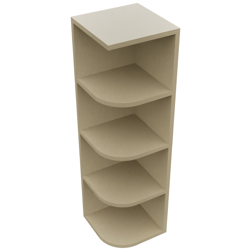 Fabuwood Desert Oak OE1242 Wall Open End Cabinet, Top View