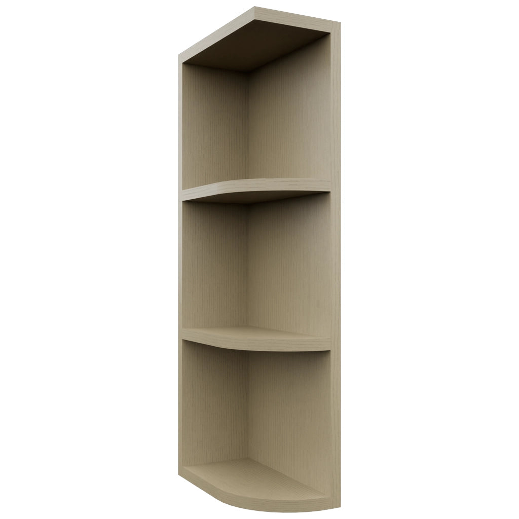Fabuwood Desert Oak OEL630 Wall Open End Cabinet, Front View