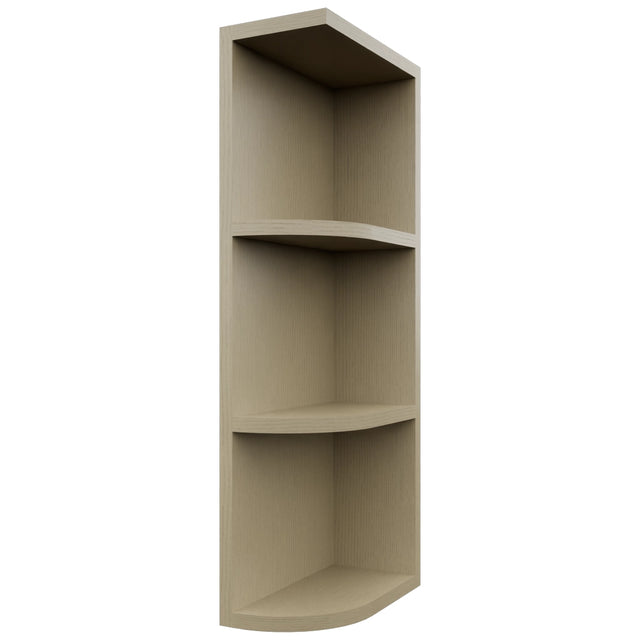 Fabuwood Desert Oak OER630 Wall Open End Cabinet, Front View