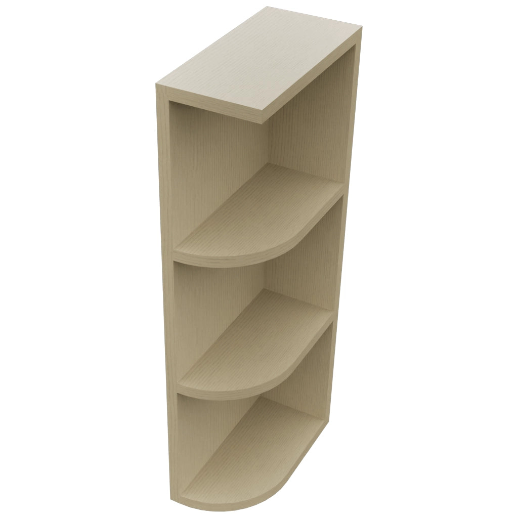 Fabuwood Desert Oak OER630 Wall Open End Cabinet, Top View