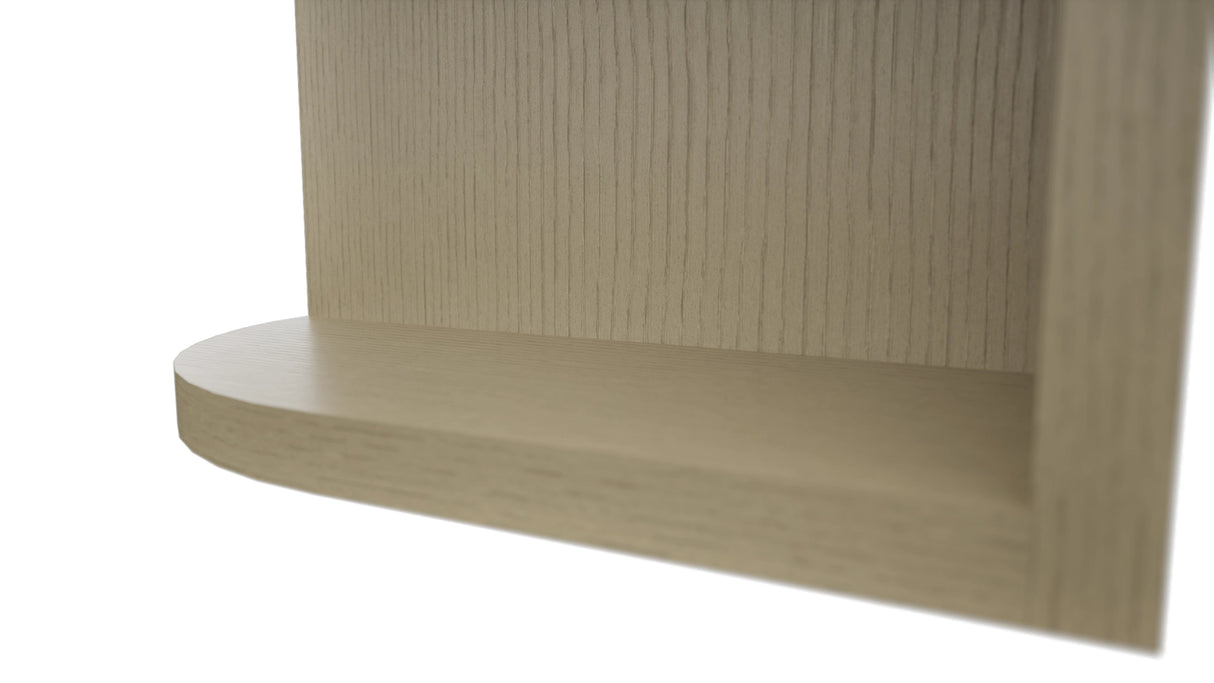 Fabuwood Desert Oak OER630 Wall Open End Cabinet, Detail View