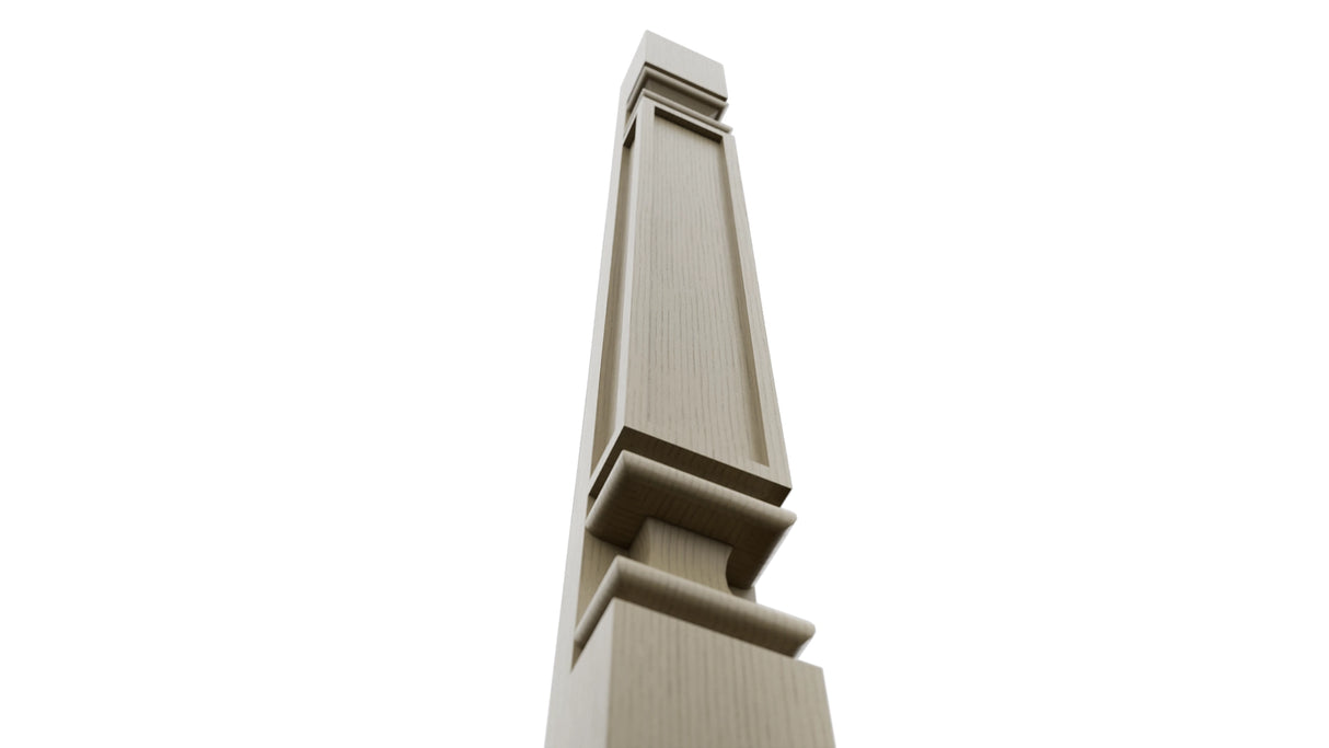 Fabuwood Desert Oak PP-BASE Base Pilaster, Detail View