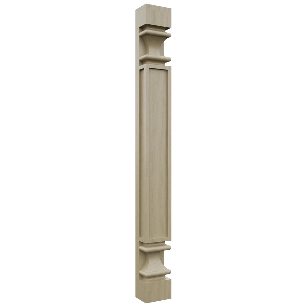 Fabuwood Desert Oak PP-W30 Wall Pilaster, Front View