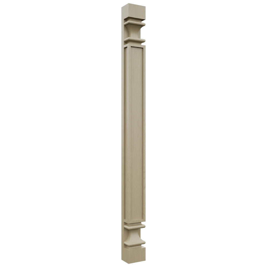 Fabuwood Desert Oak PP-W39 Wall Pilaster, Front View