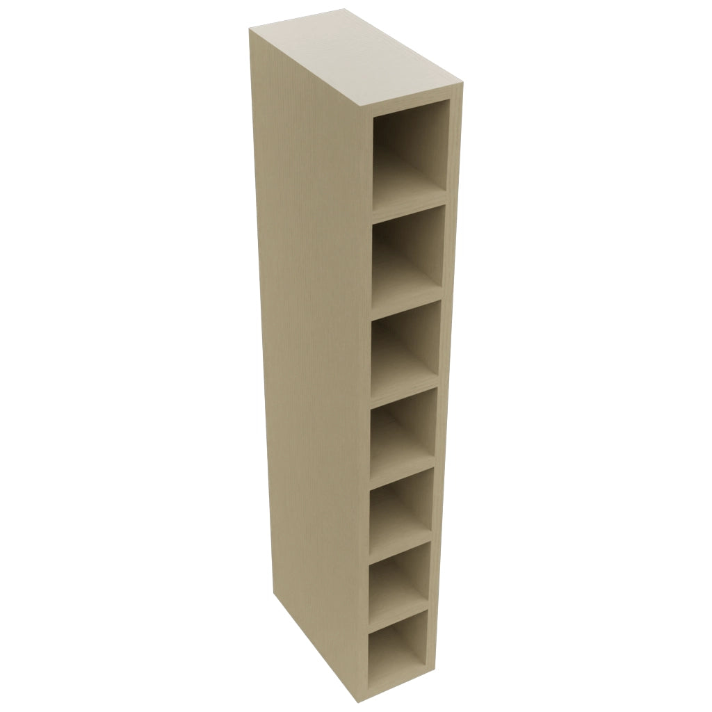 Fabuwood Desert Oak WC0642 Wall Wine Cubes, Top View