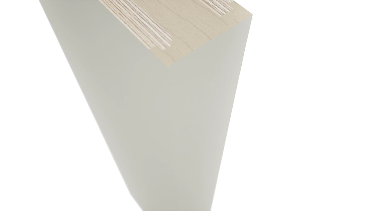 Fabuwood Dove CLM-3912 Panel, Detail View