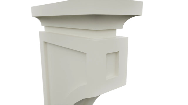 Fabuwood Dove CMCB Corbel, Detail View