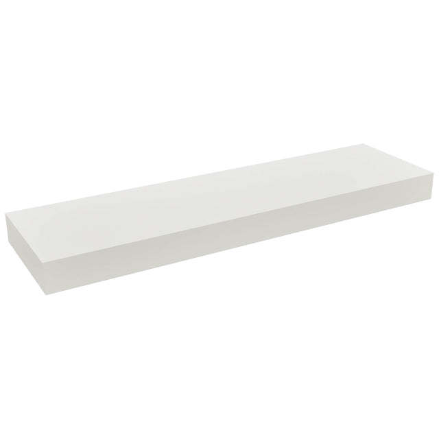 Fabuwood Dove FLS36 Wall Floating Shelf, Front View