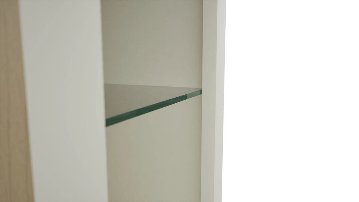 Fabuwood Dove NDW1230 Wall Standard No Door Cabinet, Detail View