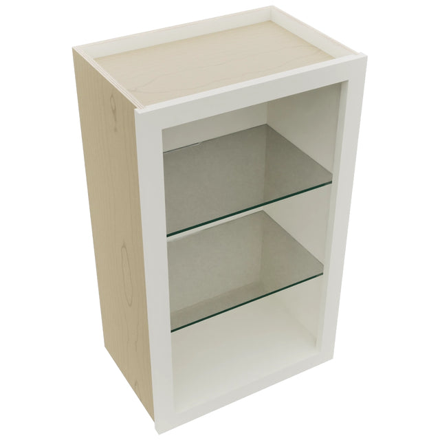 Fabuwood Dove NDW1830 Wall Standard No Door Cabinet, Top View