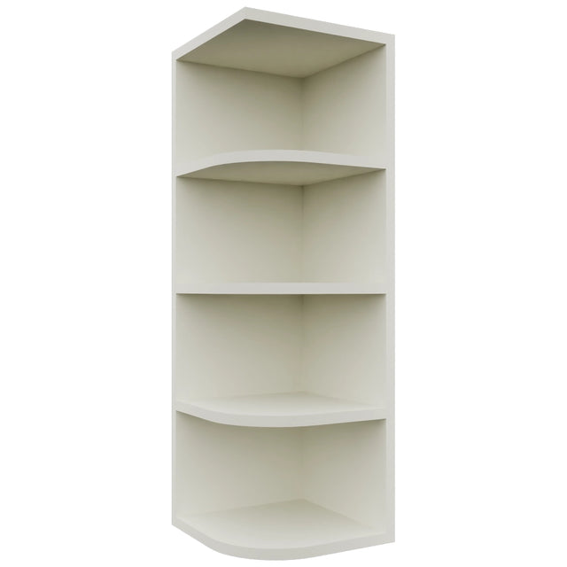 Fabuwood Dove OE1236 Wall Open End Cabinet, Front View