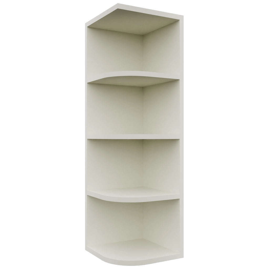 Fabuwood Dove OE1239 Wall Open End Cabinet, Front View