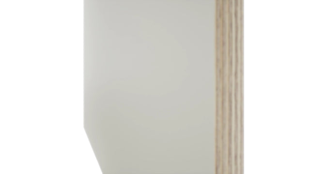Fabuwood Dove PLY-3/4 Panel, Detail View