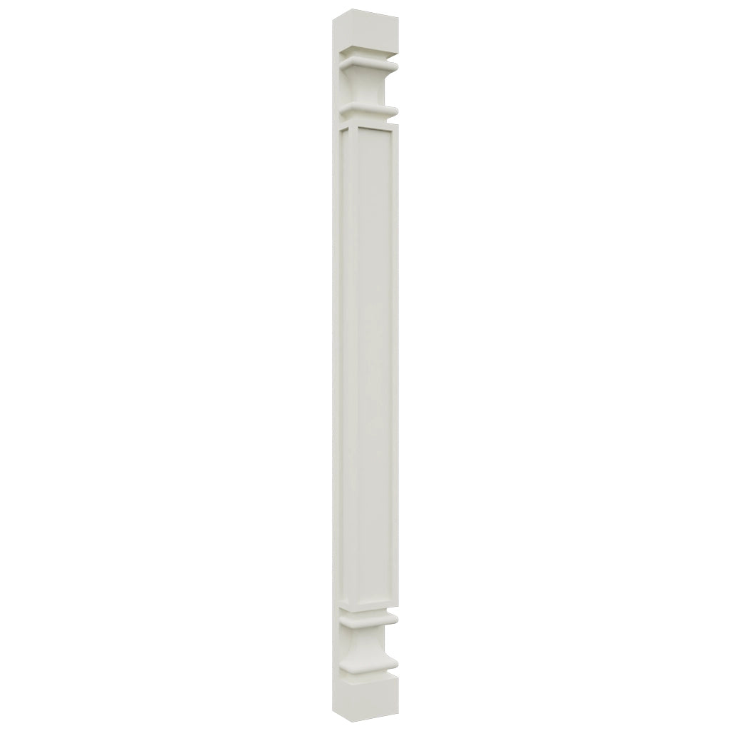 Fabuwood Dove PP-W39 Wall Pilaster, Front View