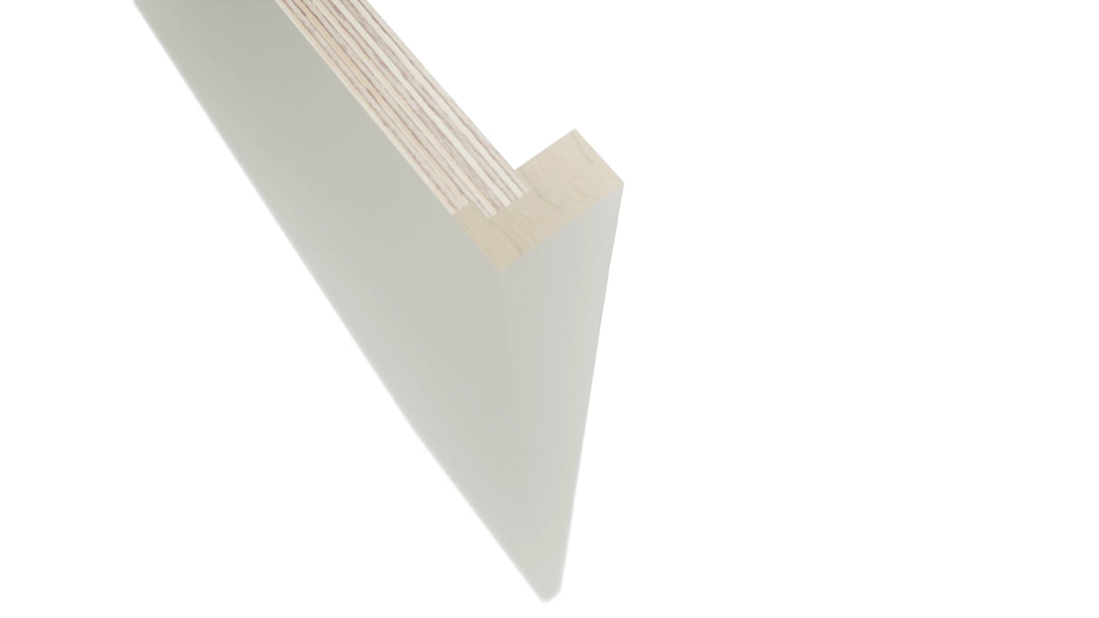 Fabuwood Dove REP1-1/2 Panel, Detail View