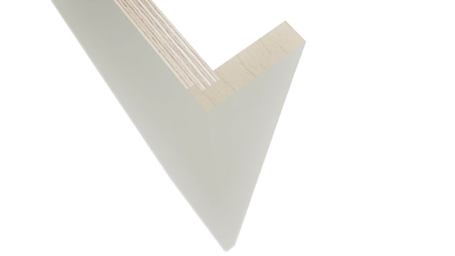 Fabuwood Dove REP30120 x 3 Panel, Detail View
