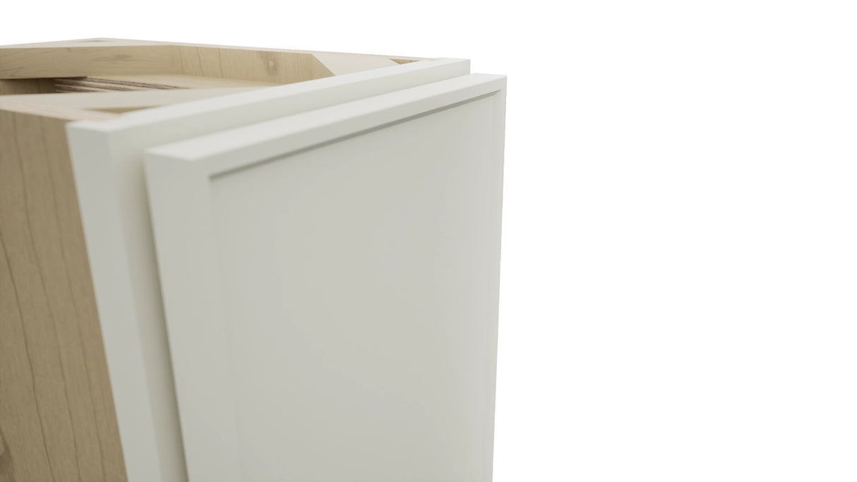 Fabuwood Echo Dove B09FD-12D Base Full Door Cabinet, Detail View