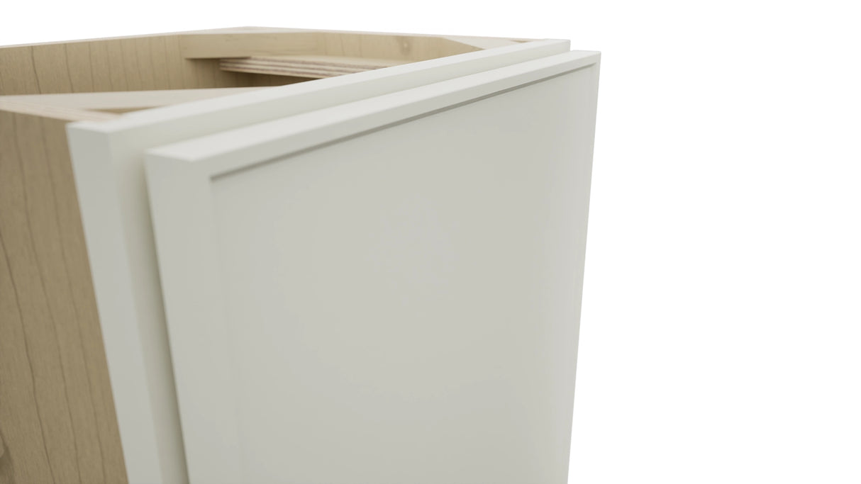 Fabuwood Echo Dove B15FD-12D Base Full Door Cabinet, Detail View