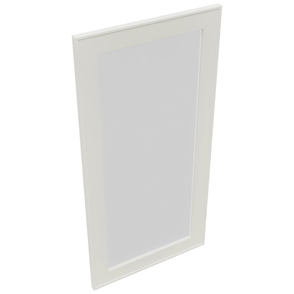 Fabuwood Echo Dove DS GDW1836 Wall Glass Door, Top View