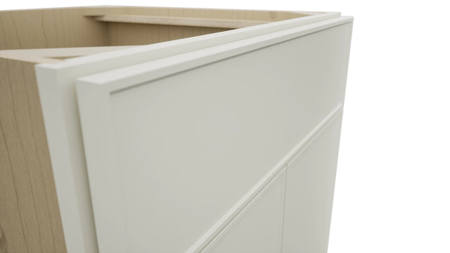 Fabuwood Echo Dove SB24 Base Sink Cabinet, Detail View