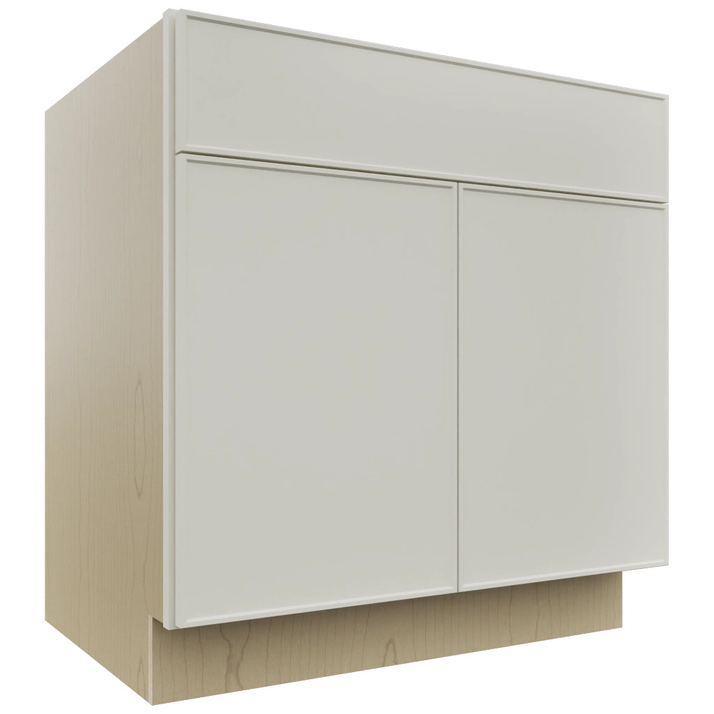 Fabuwood Echo Dove SB33SDF Base Sink Cabinet, Front View