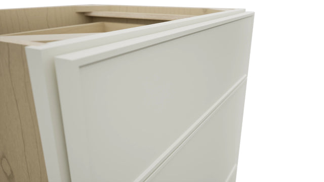 Fabuwood Echo Dove VDB24-34 Vanity Drawer Cabinet, Detail View