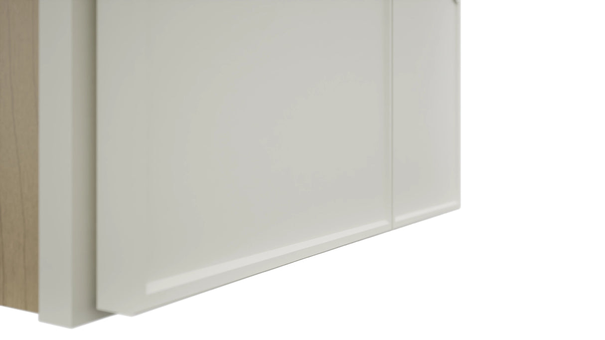 Fabuwood Echo Dove W2412 Wall Standard Cabinet, Detail View