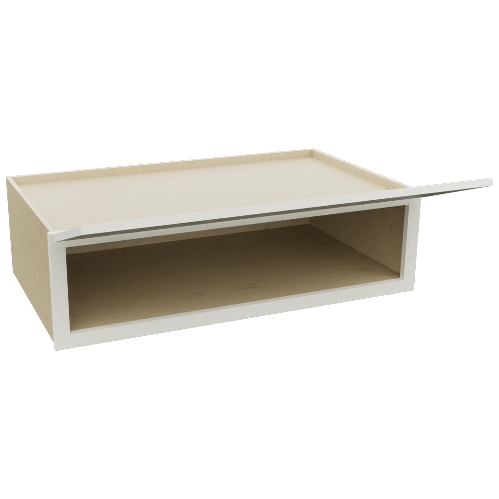 Fabuwood Echo Dove W421224LU Wall Deep Cabinet, Open View