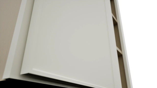 Fabuwood Echo Dove WBC3042 Wall Corner Blind Cabinet, Detail View