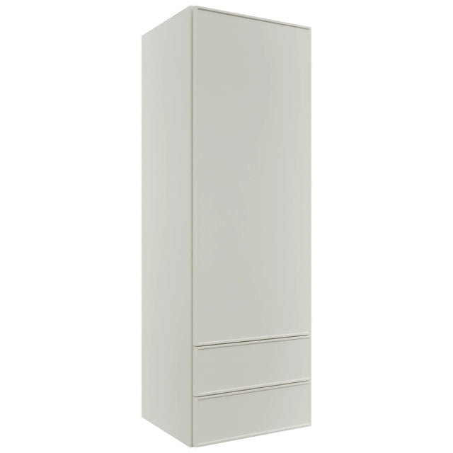 Fabuwood Echo Dove WD1854 Wall Drawer Cabinet, Front View