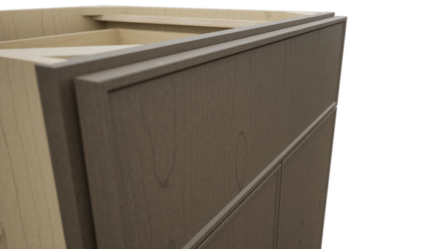 Fabuwood Echo Mocha B24 Base Standard Cabinet, Detail View