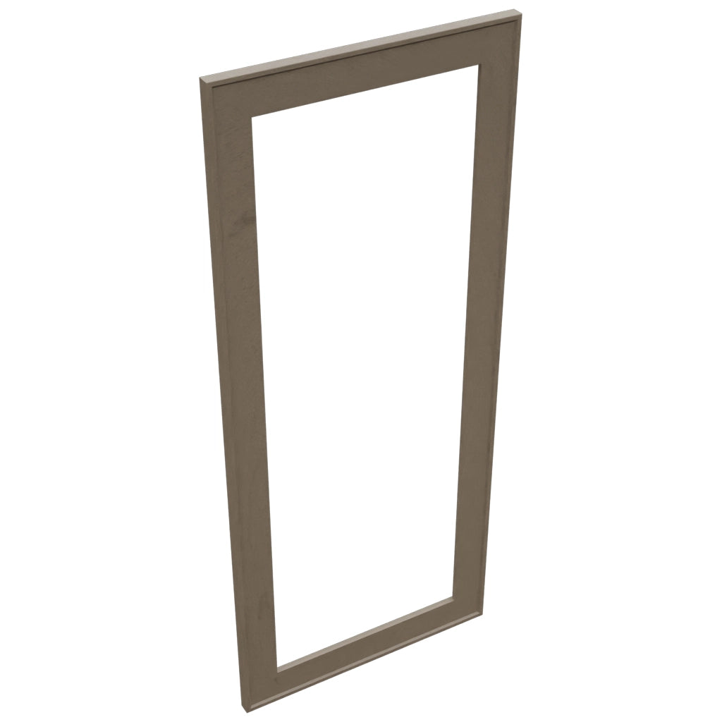 Fabuwood Echo Mocha DS DFG1842 Wall Prepped Door, Top View